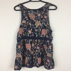 Cute American Eagle Floral Top - Size Medium